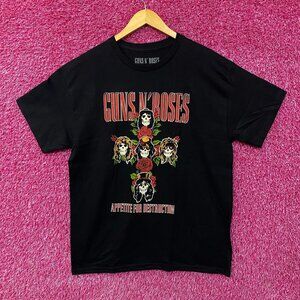 Guns N' Roses Appetite for Destruction Rock Band T-Shirt Large
